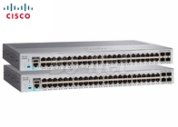 AC 120/230V Used Cisco Switches WS-C2960L-48TS-AP 2960L 48 Ports Gigabit 4 X 1G SFP Ethernet